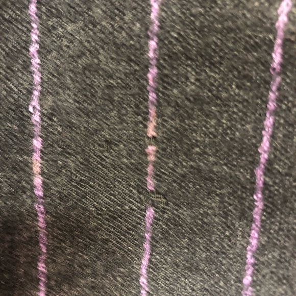 FENDI Vintage VINTAGE Chester Coat Double Breasted Outerwear Striped Pattern - Picture 6 of 6